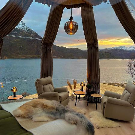 Lofoten Glampingdome Myrland Ngoại thất bức ảnh