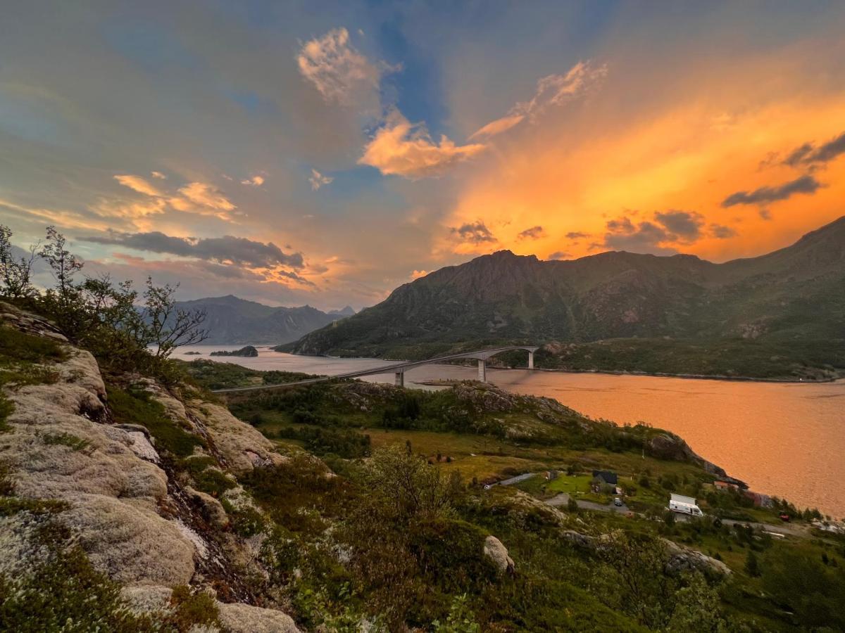 Lofoten Glampingdome Myrland Ngoại thất bức ảnh