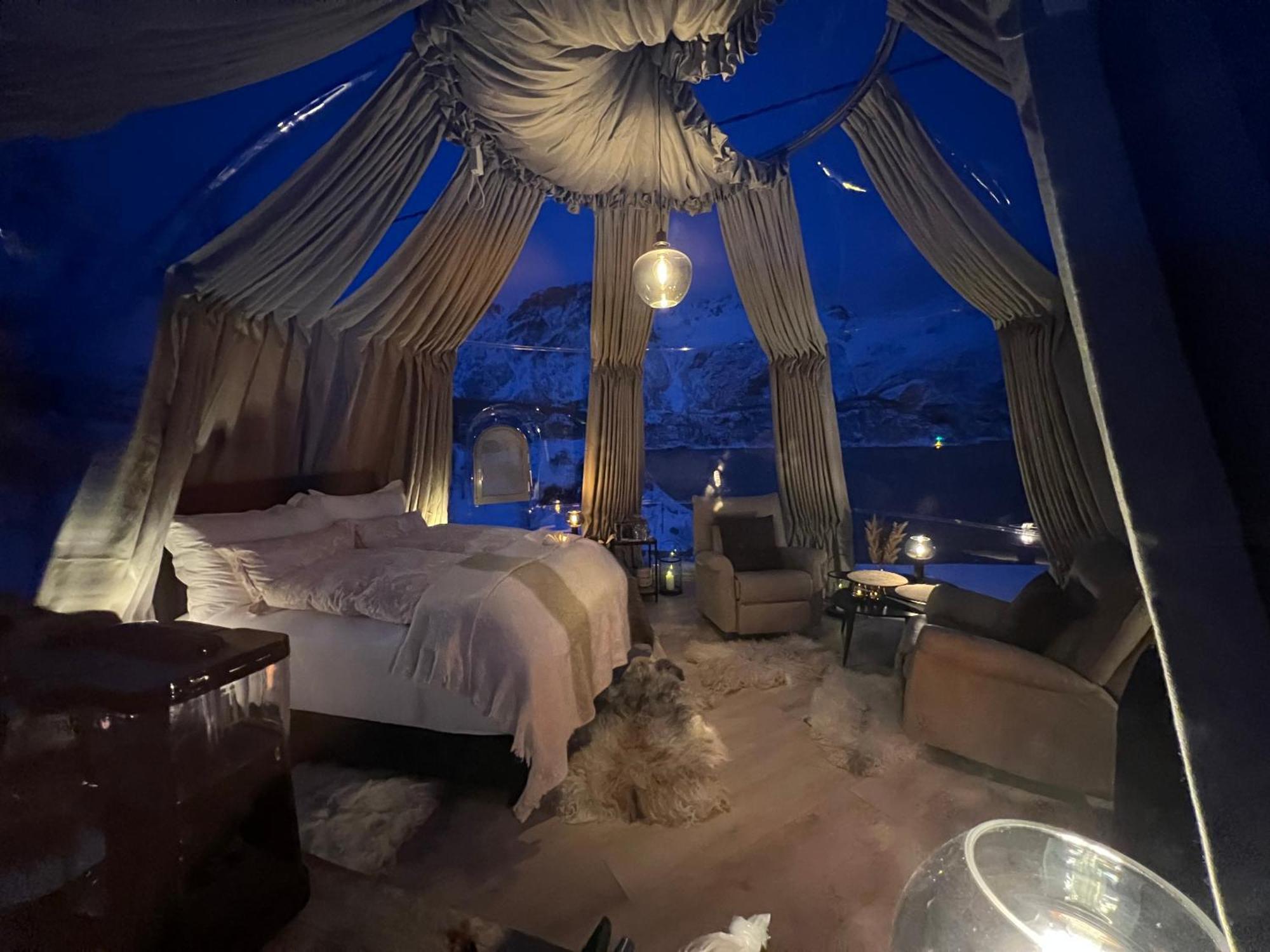 Lofoten Glampingdome Myrland Ngoại thất bức ảnh