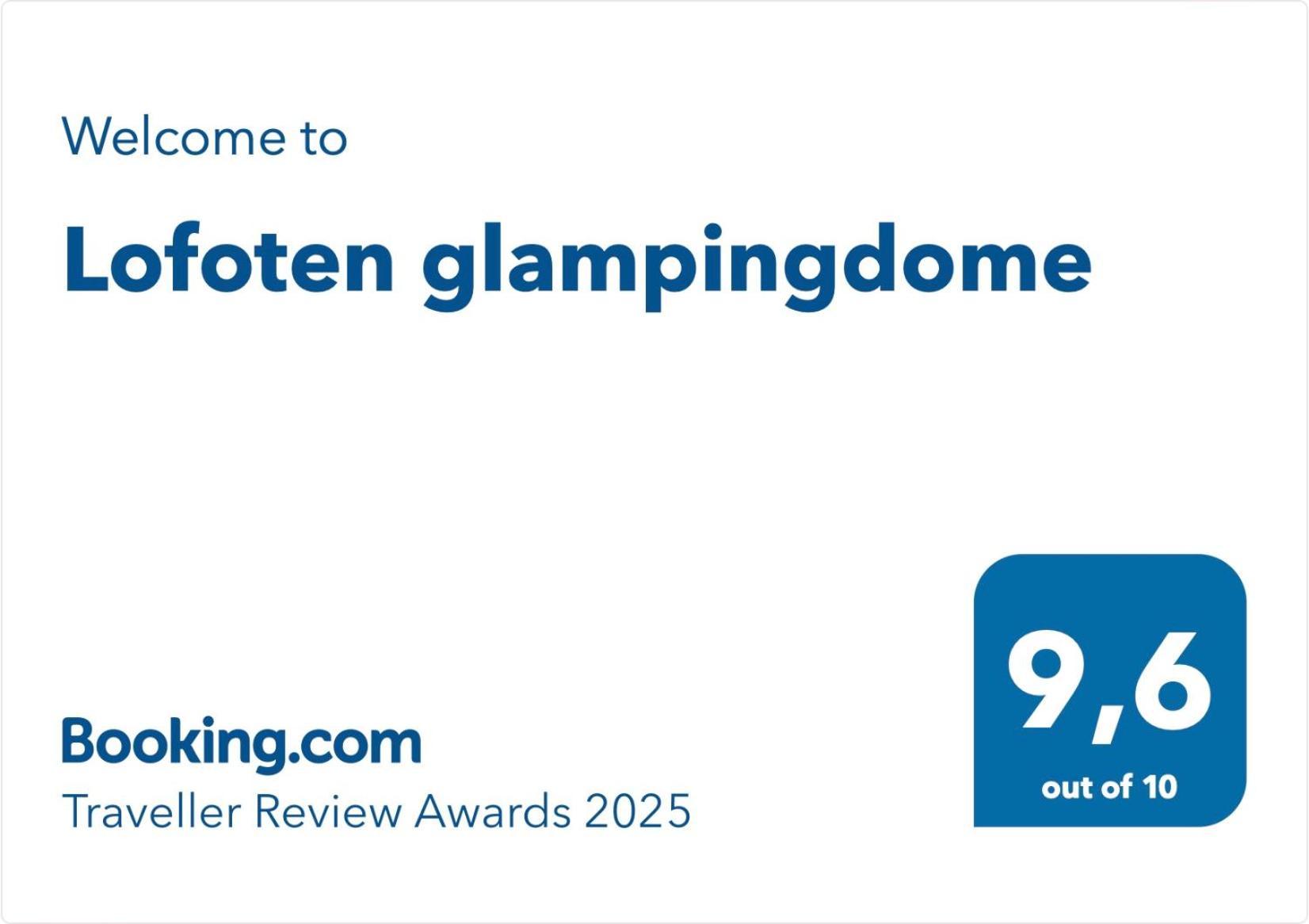 Lofoten Glampingdome Myrland Ngoại thất bức ảnh
